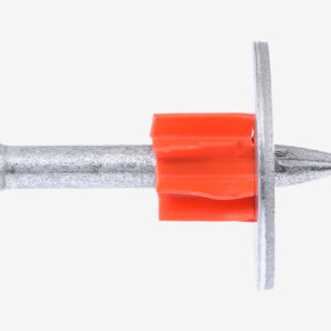 Washered Drive Pins For Concrete Masonry and Steel