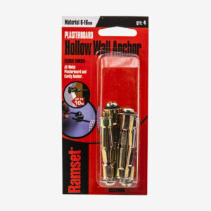 Hollow Wall Anchor Flush Finish